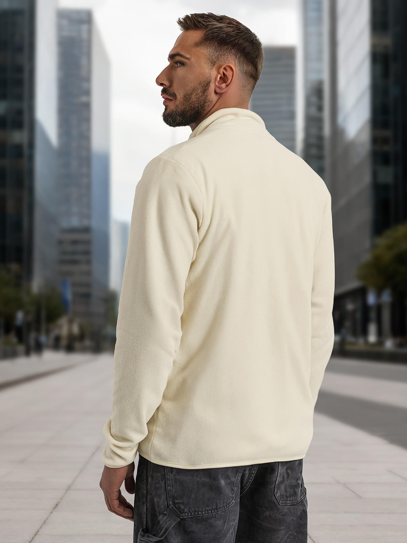 Herren Sweatshirt Ecru OZONEE JS/HH016/1