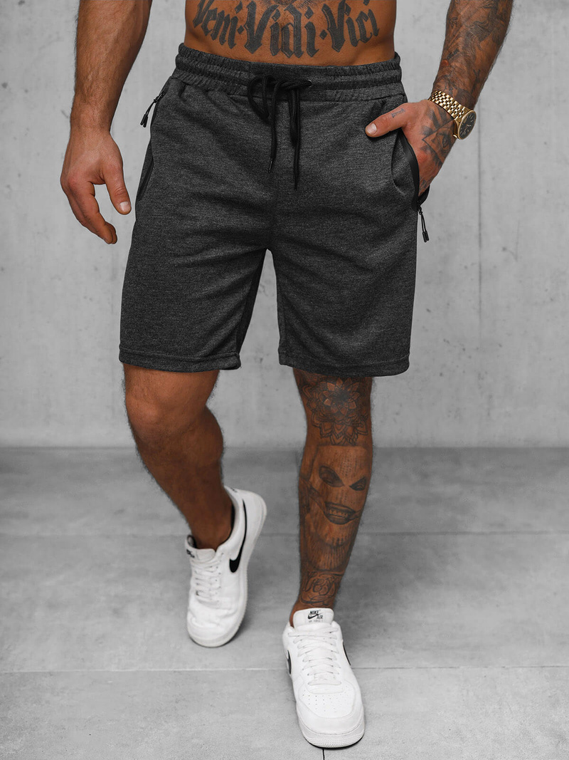 Herren Sportshorts Anthrazit OZONEE JS/17K533/5