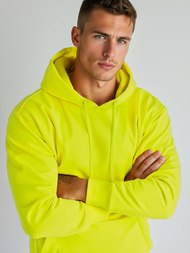 Herren Kapuzenpullover Gelb-Neon OZONEE JS/2009Z