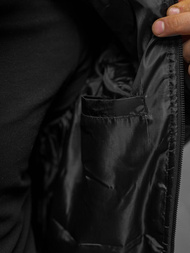 Herren Jacke Schwarz OZONEE JS/8M986/392