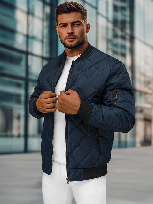 Herren Jacke Dunkelblau OZONEE JS/MY01Z