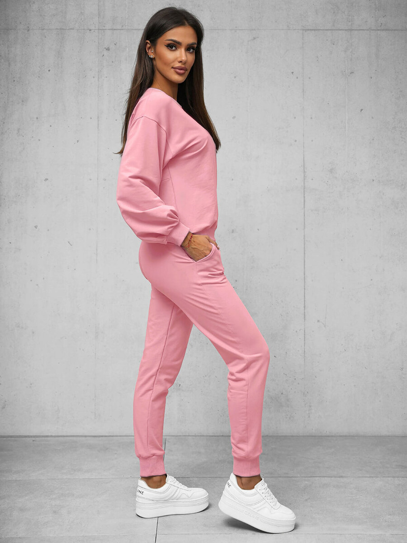 Zweiteiliges Trainingsanzug-Set Rosa OZONEE O/12113Z