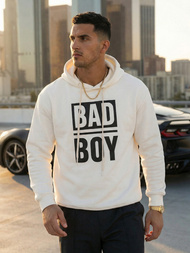 Herren Kapuzenpullover Weiß OZONEE JS/65B3909/1Z