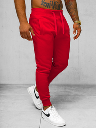Herren Sporthose Rot OZONEE JS/XW01Z