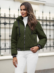 Damen Jacke Dunkelgrün OZONEE JS/16M9086/136Z