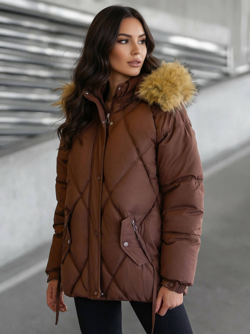 Damen Jacke Schokolade OZONEE JS/5M3329/158Z