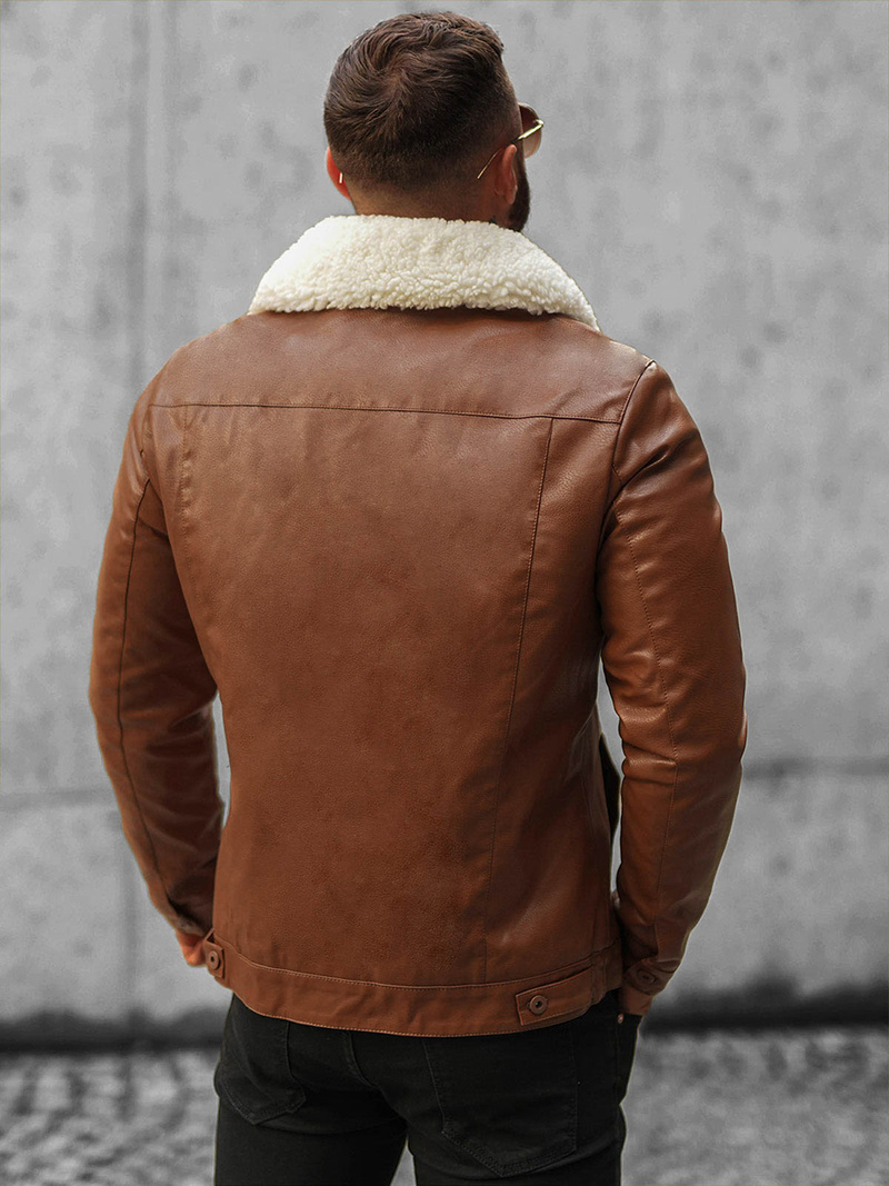 Herren Lederjacke Camel OZONEE O/8830/3