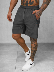 Sportshorts für Herren Anthrazit OZONEE JS/12K1801/5