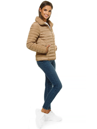 Damen Jacke Beige OZONEE JS/M23063/7