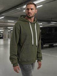 Herren Kapuzenpullover Khaki OZONEE O/G3065
