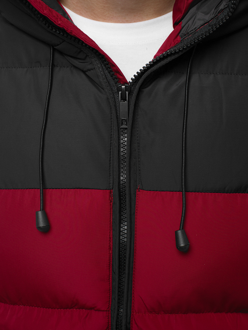 Herren Weste Weinrot OZONEE JB/JP1189/3