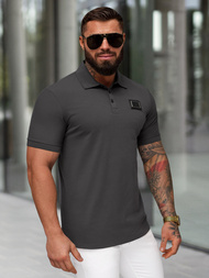 Herren Poloshirt Anthrazit OZONEE NB/MT3124