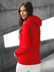 Damen Sweatshirt Rot OZONEE JS/W02Z