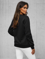 Damen Sweatshirt Schwarz OZONEE JS/W01Z
