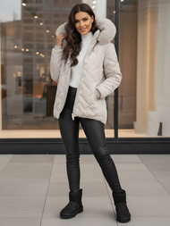 Damen Jacke Hellgrau OZONEE JS/16M9296/280Z