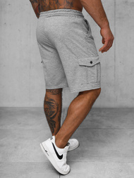 Herren Sportshorts Grau OZONEE JS/8K218/2
