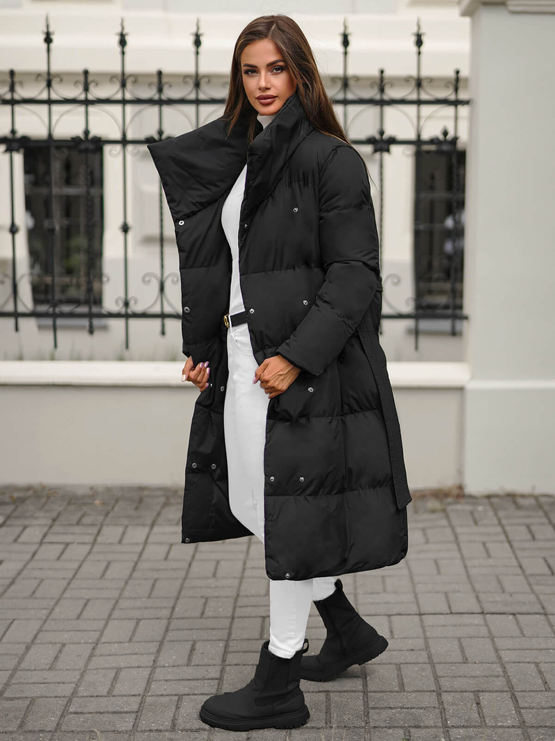 Damen Jacke Schwarz OZONEE JS/M737/392Z