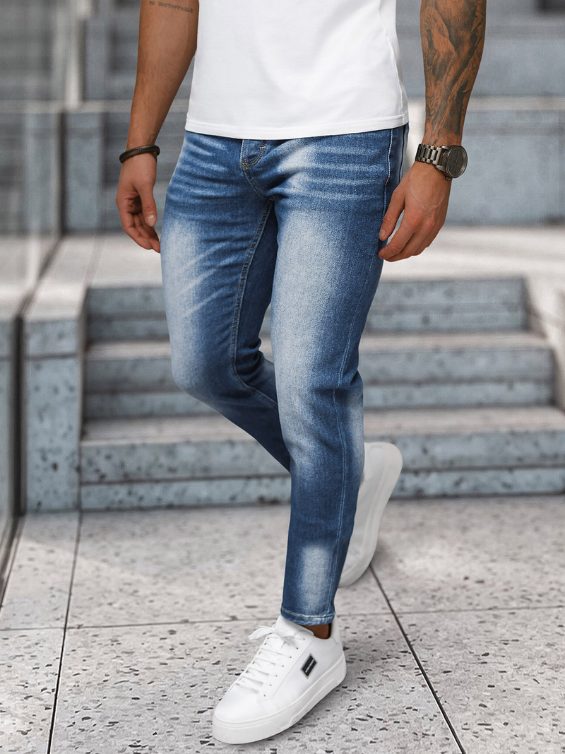 Herren Jeanshose Blau OZONEE NB/MP0199BC