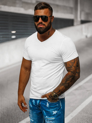 Herren T-shirt Weiß OZONEE JS/712007Z 