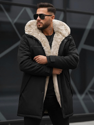 Herren Winterjacke Schwarz OZONEE JS/22M316/392Z