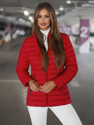 Damen Jacke Rot OZONEE JS/16M9111/270Z
