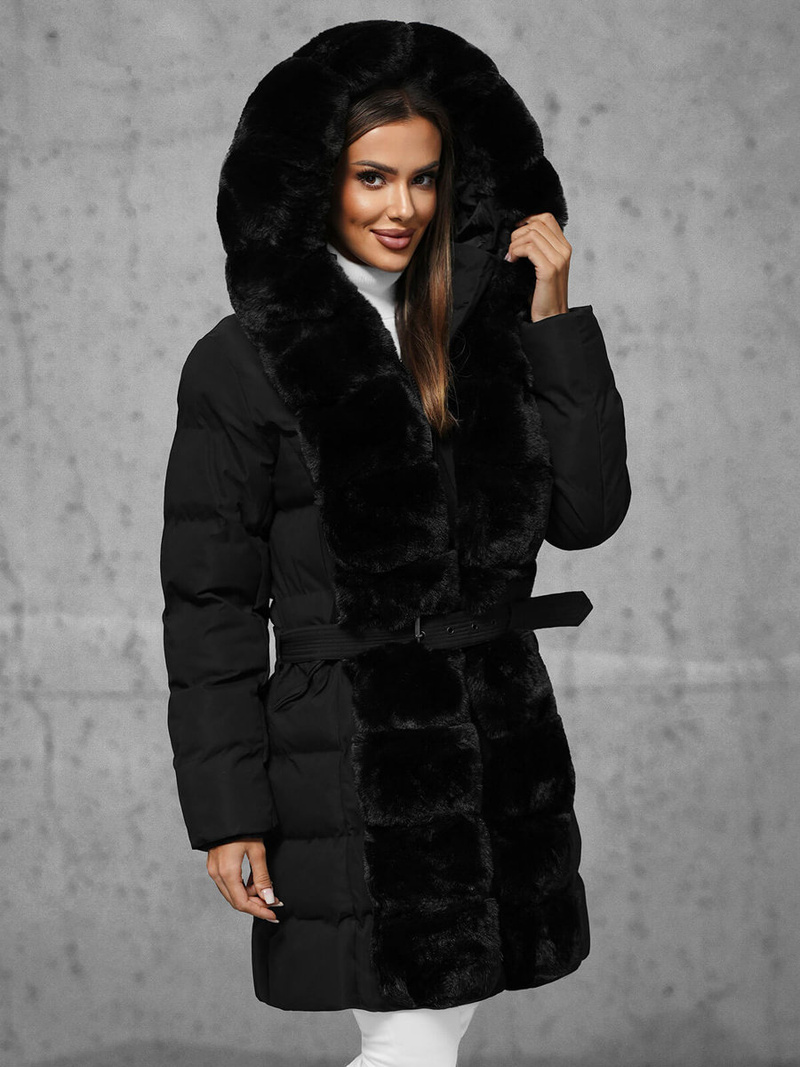 Damen Jacke Schwarz OZONEE JS/5M3158/392