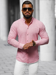 Herren Hemd Rosa OZONEE O/V81