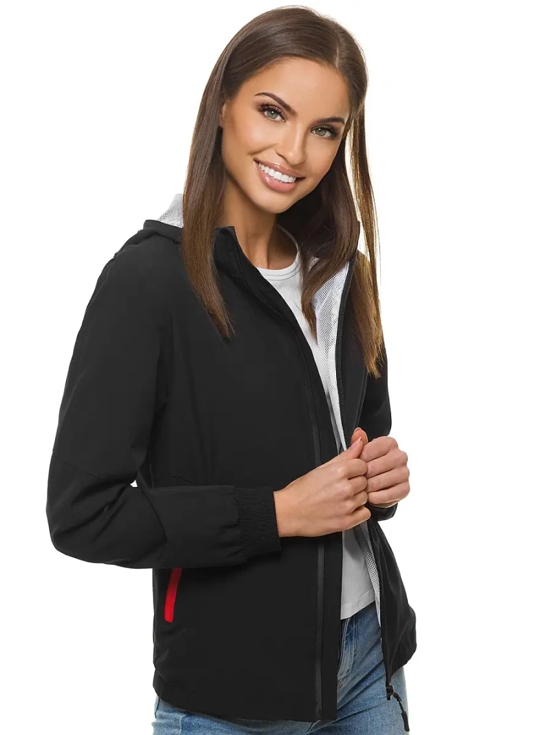 Damen Jacke Schwarz OZONEE JS/HM097/1