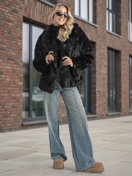 Damen Jacke Schwarz OZONEE JS/11Z8261