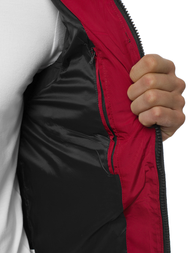 Herren Weste Weinrot OZONEE JB/JP1189/3