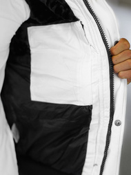 Herren Winterjacke Weiß OZONEE O/M798Z