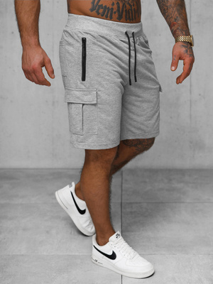 Herren Sportshorts Grau OZONEE JS/8K1503/2