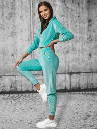 Zweiteiliges Trainingsanzug-Set Mintgrün OZONEE O/13121
