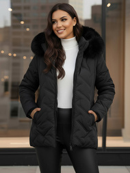 Damen Jacke Schwarz OZONEE JS/16M9296/392Z