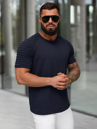 Herren T-shirt Dunkelblau OZONEE JS/8T88/25Z