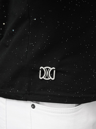 Herren T-shirt Schwarz OZONEE O/QQ1388