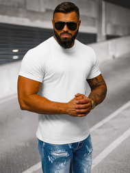 Herren T-shirt Weiß OZONEE JS/712005Z 