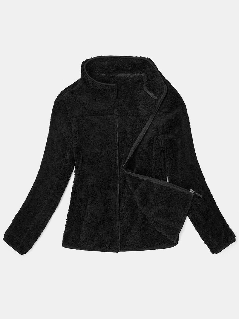 Damen Sweatshirt Schwarz OZONEE JS/HH006/1