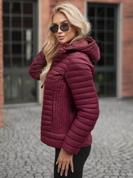 Damen Jacke Weinrot OZONEE JS/11Z8228Z