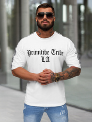 Herren T-shirt Weiß OZONEE JS/8B1380/1