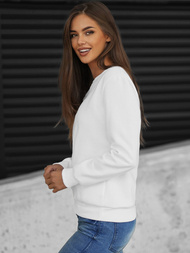 Damen Sweatshirt Weiß OZONEE JS/W01Z