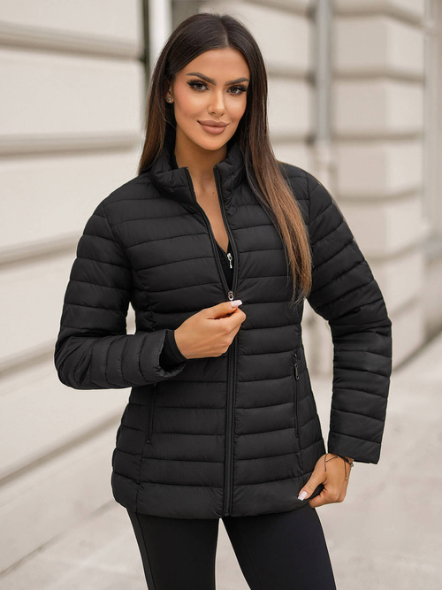 Damen Jacke Schwarz OZONEE JS/16M9109/392Z