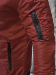Herren Jacke Weinrot OZONEE JS/AK95Z