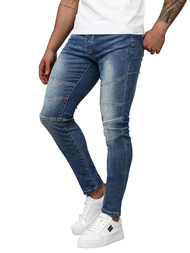 Herren Jeanshose Dunkelblau OZONEE NB/MP0082BS