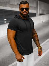 Herren T-shirt Schwarz OZONEE JS/8T89/3