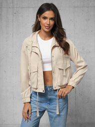 Damen Jacke Beige OZONEE O/G118
