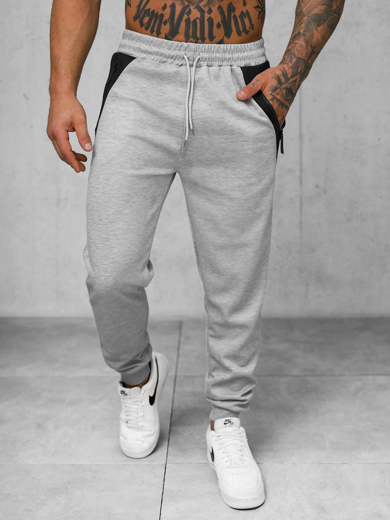 Herren Sporthose Grau OZONEE JS/15K1813/2