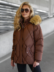 Damen Jacke Schokolade OZONEE JS/5M3329/158