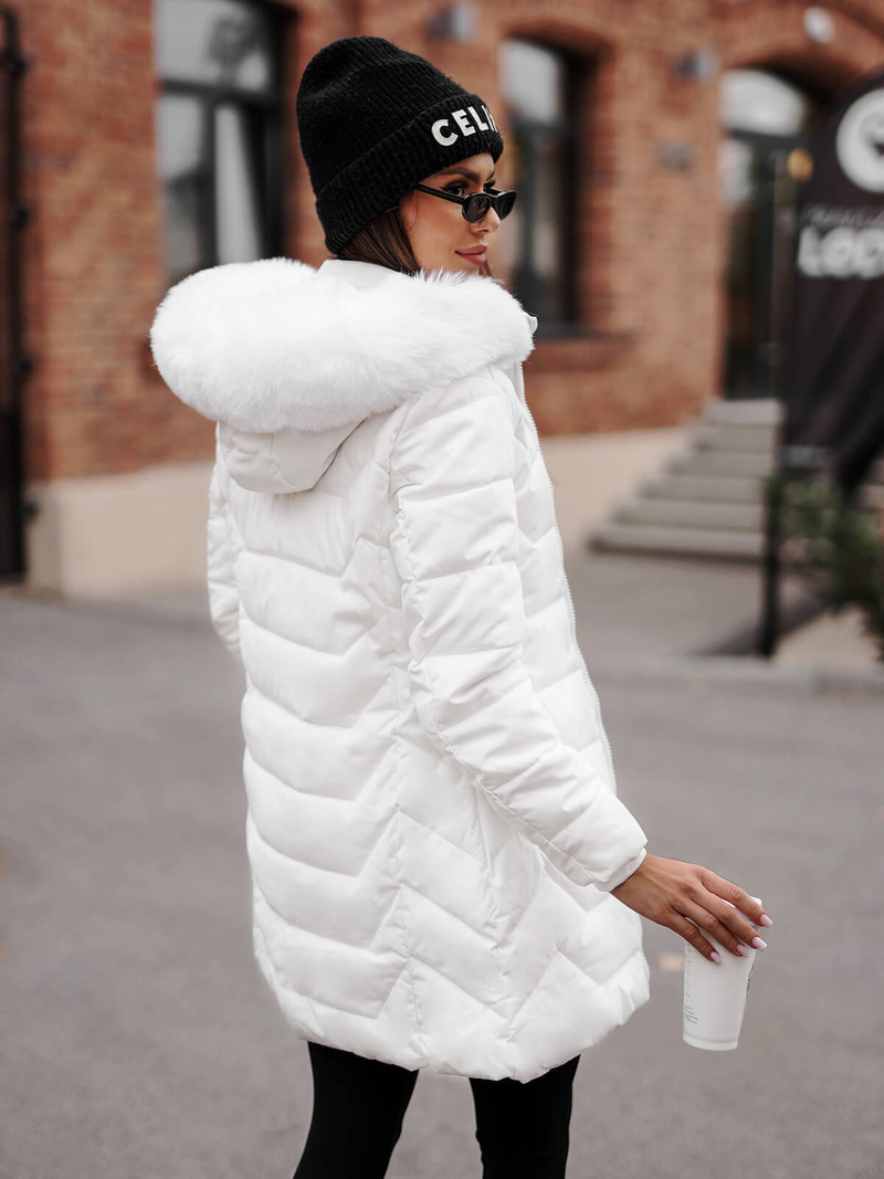 Damen Jacke Weiß OZONEE JS/16M9121/281Z