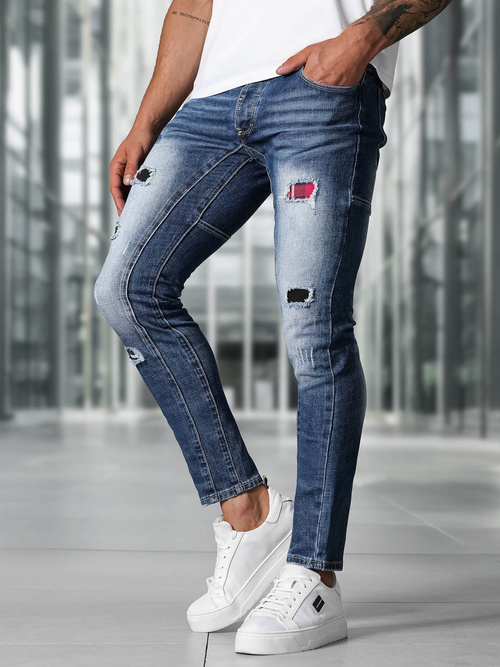 Herren Jeanshose Blau OZONEE NB/MP0050BZ